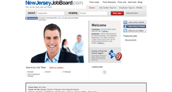Desktop Screenshot of newjerseyjobboard.com
